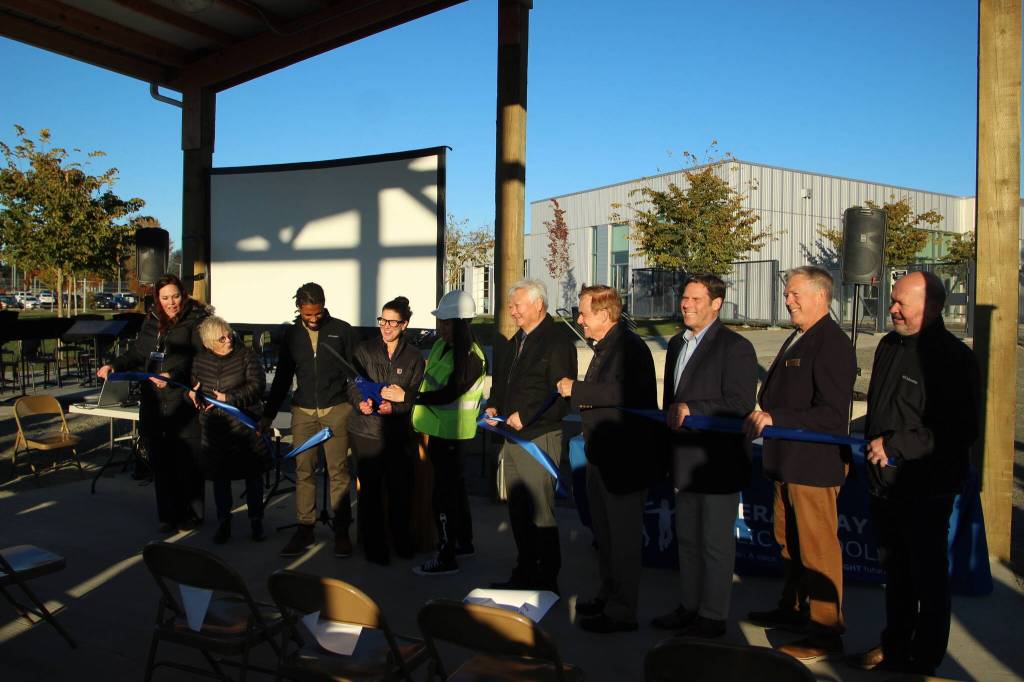 Officials cut the ribbon on Nov. 14. Olivia Sullivan/the Mirror