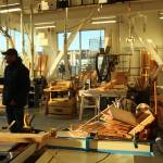 Larry DuFresne speaks with students inside the pre-apprenticeship program workshop on Nov. 14. Olivia Sullivan/the Mirror