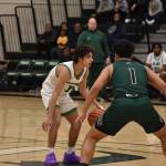 Titan third year captain Mumu Basmeh looks for his options on offense. Ben Ray/Sound Publishing