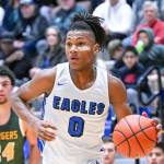 Senior Vaughn Weems looks to damage the Kentridge defense. Photo courtesy of Dee Torres