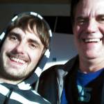 Joshua King, left, with his father, Steve King. Photo courtesy of Steve King