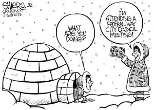 Cartoon by Frank Shiers