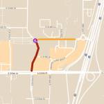 This map shows some of the changes coming to the transit center area. Part of 23rd Avenue S (highlighted in red) will become northbound only. South 317th Street (orange) will have its center turn lane eliminated. Pete von Reichbauer Way South (blue) will be restriped to expand road capacity. And a new roundabout (purple) will be installed at the 23rd Avenue South / S 317th Street intersection by the end of the year. Image visualized using Google My Maps, using information from Sound Transit. Alex Bruell / The Mirror.