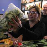 Bartenders Araceli (left) and Rudy prepare for customers on Friday afternoon March 3. Alex Bruell / The Mirror