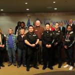 Photos by Alex Bruell / The Mirror
The Federal Way City Council and mayor honored four different groups in proclamations at their meeting May 2, recognizing Asian American and Pacific Islander people, older Americans, neurofibromatosis and law enforcement. In this group photo, representatives from most of those groups stand together.