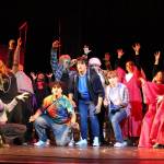 Grover Underwood (Joseph Flores), Percy Jackson (Drake Hedrick) and Annabeth Chase (Cam Morse) encounter the many dead spirits of the Underworld. Alex Bruell / The Mirror