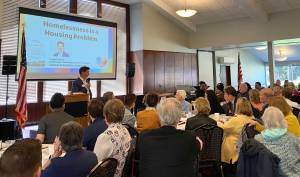 Over 150 people attended the FUSION myth-busters fundraiser luncheon on May 9. Olivia Sullivan / The Mirror