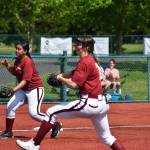 Thomas Jefferson pitcher Ava Heitman in action in the Raiders playoff game against Gig Harbor. Ben Ray / The Mirror