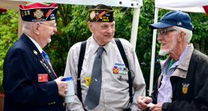 The community celebrates Flag Day on Saturday, June 11, 2016. Photo courtesy Bruce Honda.