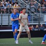 FWHS Alum Zane Baumgardt prepares for a scoring opportunity. Ben Ray/ The Mirror