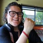 Samantha Fine wears a bracelet that reads COREY THE BRICKHOUSE  referencing her friends skill in Special Olympics. Alex Bruell / The Mirror