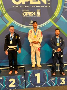 Photo Provided by Mark Fathem
Mateo Wegzyn recently won the IBJJF Portland 2023 Portland International Open.
Mateo Wegzyn recently won the IBJJF Portland 2023 Portland International Open. (Photo Provided by Mark Fathem)