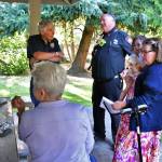 Photos by Bruce Honda
Neighborhoods across Federal Way celebrated National Night Out on Aug. 1. The event is intended to raise awareness of police programs and other anti-crime efforts and build community coalitions in keeping neighborhoods safe.