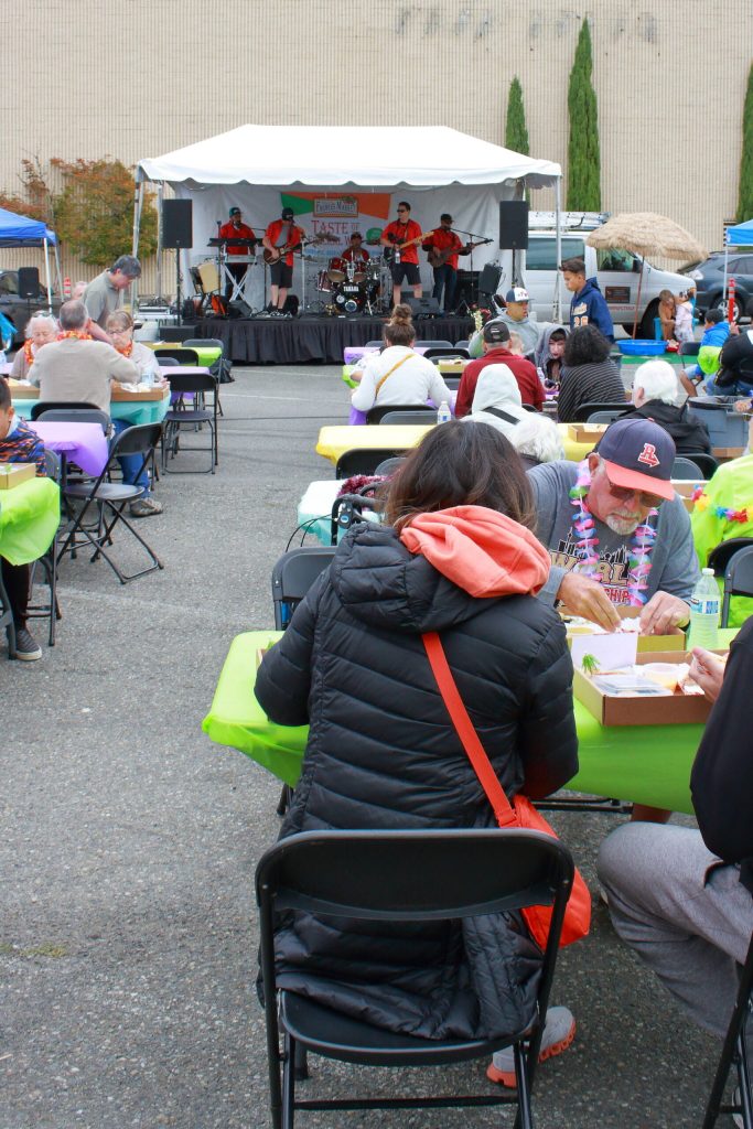 One Island Drop performed to a crowd at Saturdays Taste of Federal Way event. Photo by Keelin Everly-Lang /The Mirror