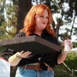 Kristin Speakman is the founder of Bella Red salons and The Mirror's Hometown Hero of the month. At this team Energizer event she helped staff from both salons get to know each other. Photo by Keelin Everly-Lang/The Mirror