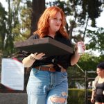 Photo by Keelin Everly-Lang/The Mirror
Kristin Speakman is the founder of Bella Red salons and The Mirrors Hometown Hero of the month. At this team Energizer event she helped staff from both salons get to know each other.