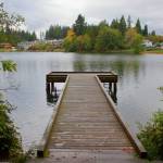 One possible improvement at Lake Geneva Park will be safety and accessibility improvements like railings on docks that are popular places for community members to fish. Photo by Keelin Everly-Lang / The Mirror