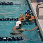 Ben Ray / The Mirror
A Gator and a Raider high five after an intense race.