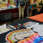 Materials from HealthPoint included many local service organizations represented at the Resource Fair event. (Photo by Keelin Everly-Lang / The Mirror)