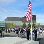 File photo
At the dedication ceremony in 2021, more than 100 community members, service members and elected officials gathered for the dedication ceremony of the Federal Way Memorial on Saturday, Sept. 11.