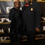 The Fostering Fashion family Josey and Felicia Dennis at Ebony Fashion Week. Photo by: Victor Jones (@genericvik)