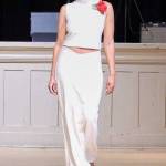 Model Osheea Davis (@osheeameriah) walks the runway at Ebony Fashion Week wearing ANIK Designs by Donnika Jackson. Photo by: Prince Davis. (@princedavis.work)