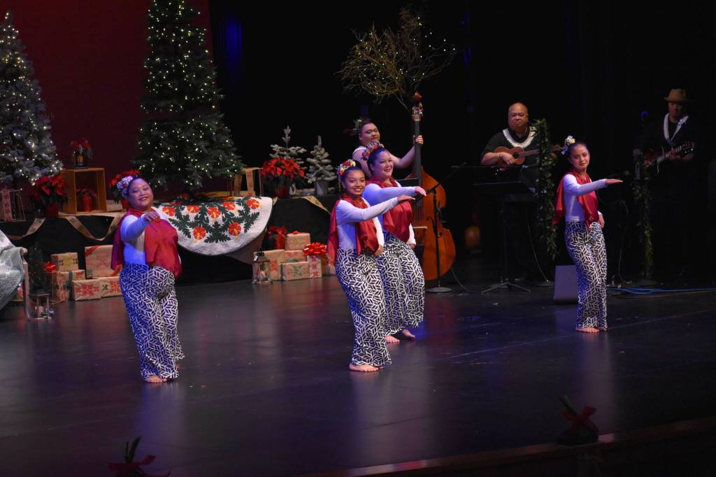 A dance titled KHBC performed by dancers from the Ke`ala `O Kamailelauli`ili`i Foundation hālau. Photo by community member and photographer @t.g.koz on Instagram