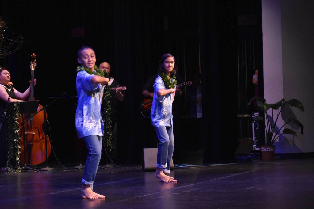 The Aloha Ia O Waianae performed by dancers from the Ke`ala `O Kamailelauli`ili`i Foundation hālau. Photo by community member and photographer @t.g.koz on Instagram