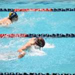 Decatur and Thomas Jefferson battle in the butterfly leg of the 200 Medley. Ben Ray / The Mirror