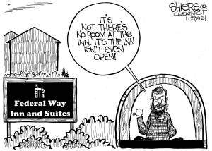 Cartoon by Frank Shiers