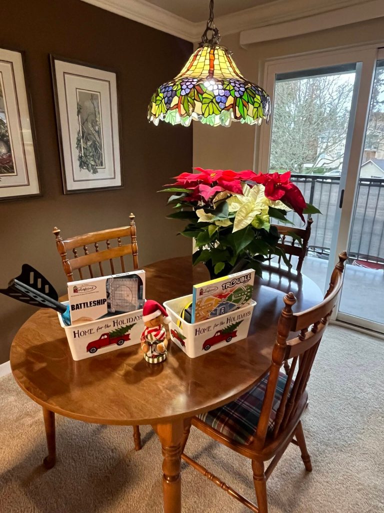 FUSION recently celebrated the purchase of their 25th single family home for use in their transitional housing program. To make it feel like home for new participants, they furnish the homes right down to the games seen here waiting on the kitchen table. They have a goal of adding another home to their bank every year in order to help more families. Photo provided by FUSION