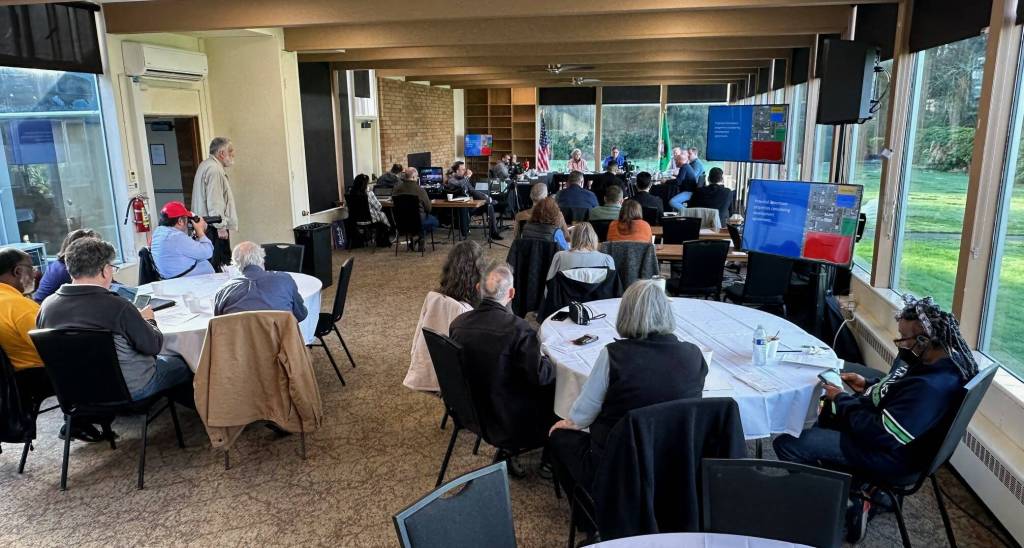 Federal Way community attendees at the City Council Retreat on Feb. 3, 2024. Photo provided by the City of Federal Way