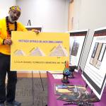 Delbert Richardson says he is an educator, not a teacher, with a unique pedagogy that focuses on primary resources, which are the artifacts, storyboards and the ancient art of storytelling. Photos by Keelin Everly-Lang / The Mirror