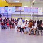 Attendees at the Winter Ball in December 2023 enjoy rounds of musical chairs with gift cards as prizes. AYDEPI is sponsoring an upcoming Black History Event on Feb. 24 also at Federal Way High School. Photo by Keelin Everly-Lang / The Mirror.