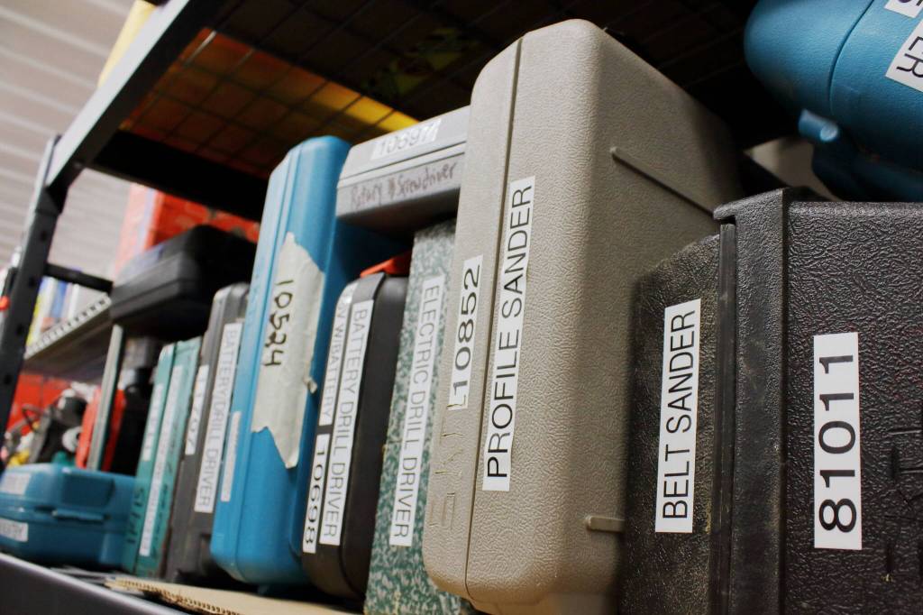 The South King Tool Library in Federal Way features a variety of resources, available to check out for free.
Photo by Keelin Everly-Lang / The Mirror