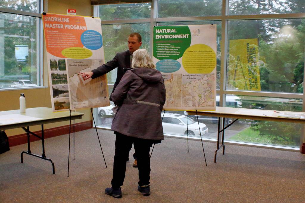 The city hosted an open house about the comprehensive plan on Feb. 29 at City Hall. Photo by Keelin Everly-Lang / The Mirror