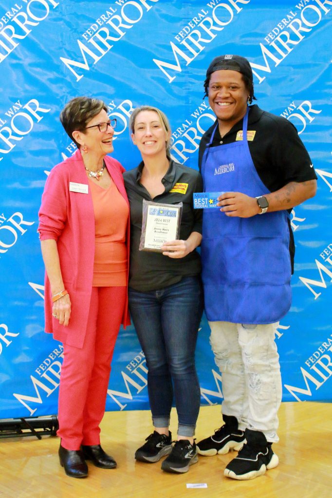 Jimmy Macs Roadhouse won Best Steakhouse and Best Barbecue, and crew members also served warm soft rolls with butter at the Best of Federal Way event. Photos by Keelin Everly-Lang / The Mirror