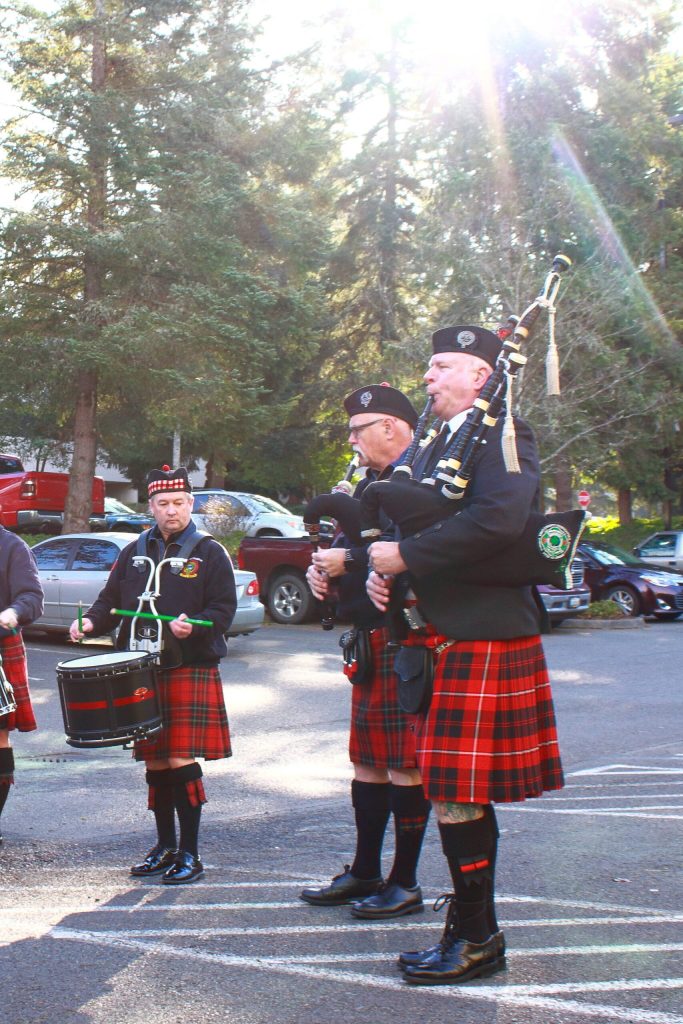 Federal Way City Hall hosted the raising of the Irish flag on March 15. Photos by Keelin Everly-Lang / The Mirror