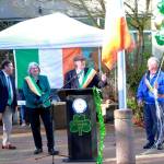 Federal Way City Hall hosted the raising of the Irish flag on March 15. Photos by Keelin Everly-Lang / The Mirror