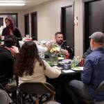 Topics at the Iftar hosted by the Al-Maidah Initiative for Ramadan included everything from favorite foods to the complexities of free will and the weight of good works according to each religions holy texts. Photo by Keelin Everly-Lang / The Mirror