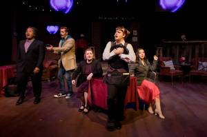 The musical First Date runs through April 21. Performances occur Friday evenings, Saturday evenings and Sunday afternoons at the Knutzen Family Theatre, 3200 SW Dash Point Road, Federal Way. Photos provided by Centerstage