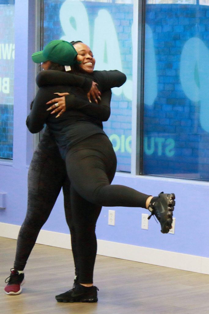 Sisterhood in action at the Trap Lab in Federal Way.