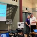 Roger Flygare and Various other at the Federal Way Public Market update meeting. Photo courtesy of Ron Walker