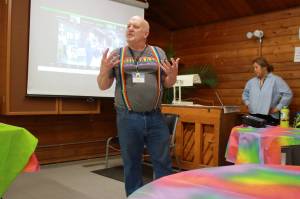 Thomas Stewart has a background in community development and engagement and has been part of the process of participatory budgeting in King County. Photo by Keelin Everly-Lang / The Mirror