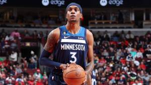 Jaden McDaniels of the Minnesota Timberwolves is a graduate of Federal Way High School. Photo from NBA.com