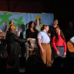 The cast of Catch Me If You Can performs one of the shows nine songs April 30 at the Federal Way Public Academy. Photos by Keelin Everly-Lang / The Mirror