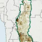 The Lower Green River Corridor is in danger of being swamped in a major flood. Image courtesy King County Flood Control District