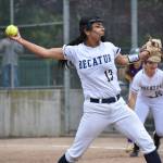 Karen Cervantes stepped up for the Gators but couldnt quite get Decatur to state despite shining in the circle. Ben Ray / The Mirror