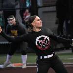 Thomas Jeffersons Ava Heitman in the circle for the final game of the all star games at Auburn Riverside. Ben Ray / The Mirror
