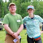 Corey Johnson is a maintenance and operations vendor from Johnson Irrigation LLC and supports the gardens by ensuring they stay watered year-round. Danielle Harrington is the School District Garden Specialist for FWPS.